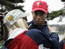 Tiger Woods in Elin Nordegren