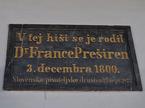 Rojstna hiša Franceta Prešerna