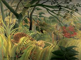 Henri Rousseau: Presenečenje! (1891)