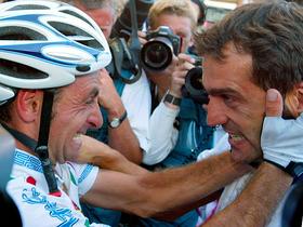 Paolo Bettini in Franco Ballerini