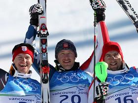Ivica Kostelić, Bode Miller in Silvan Zurbriggen