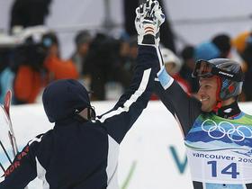Kjetil Jansrud in Aksel Lund Svindal