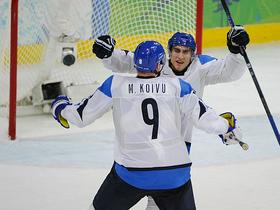 Valtteri Filppula in Mikko Koivu