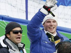 Alberto Tomba in Giuliano Razzoli