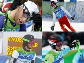 Klemen Bauer, Robert Kranjec, Žan Košir in Mitja Valenčič