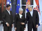 Borut Pahor, Jadranka Kosor, Boris Tadić
