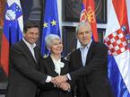 Borut Pahor, Jadranka Kosor, Boris Tadić