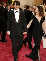 Johnny Depp in Vanessa Paradis