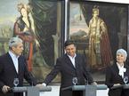 Borut Pahor, Jadranka Kosor, Boris Tadić