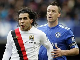 Carlos Tevez in John Terry