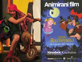 Gledališka igra Tinko Polovinko in film Trije razbojniki