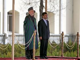 Hamid Karzaj in Mahmud Ahmadinedžad