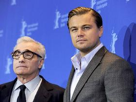 Martin Scorsese in Leonardo DiCaprio