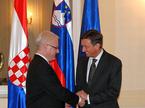 Ivo Josipovič in Borut Pahor
