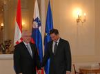 Ivo Josipovič in Borut Pahor