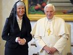 Jadranka Kosor in papež Benedikt XVI.