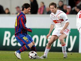 Lionel Messi in Aleksander Hleb