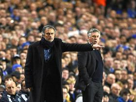 Jose Mourinho in Carlo Ancelotti