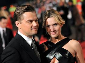 Leonardo DiCaprio in Kate Winslet