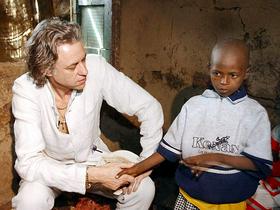 Bob Geldof v Etiopiji