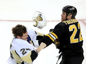 Matt Cooke in Shawn Thornton