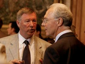 Alex Ferguson in Franz Beckenbauer