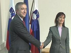 Barbara Brezigar in Aleš Zalar