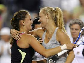 Caroline Wozniacki in Agnieszka Radwanska