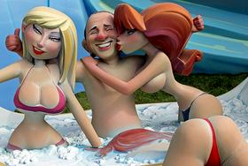 Karikatura Silvia Berlusconija