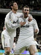 Cristiano Ronaldo in Gonzalo Higuain