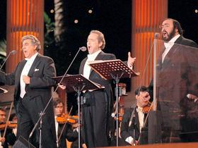 Jose Carreras, Placio Domingo in Luciano Pavarotti