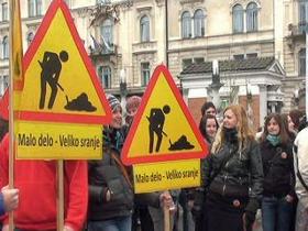 Malo delo, protesti