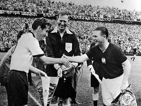 Fritz Walter in Ferenc Puskas