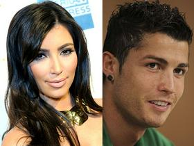 Kim Kardashian in Cristiano Ronaldo