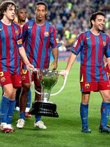 Xavi, Puyol