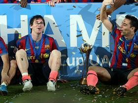Xavi, Messi