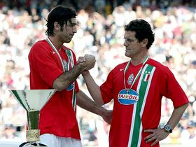 Gianluigi Buffon in Fabio Capello
