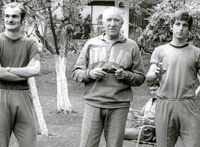 Selektor Italije Ferruccio Valcareggi, Sandro Mazzola in Gianni Rivera