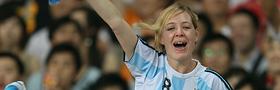 Navijačica Argentine Navijačica Argentine