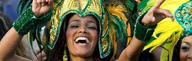 Navijačica Brazilije Navijačica Brazilije