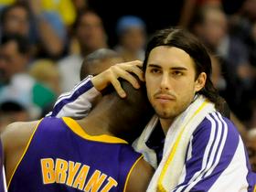 Saša Vujačić, Kobe Bryant