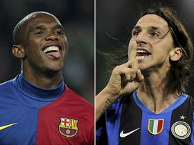 Eto'o, Ibrahimović