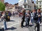študenti, protest