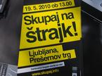 študenti, protest