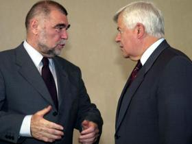 Stipe Mesić in Milan Kučan