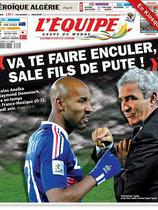 Domenech, Anelka, L'Equipe