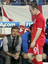 Wayne Rooney in David Beckham