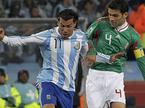 Carlos Tevez in Rafael Marquez