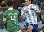 Rafael Marquez in Lionel Messi