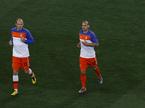 Arjen Robben in Wesley Sneijder